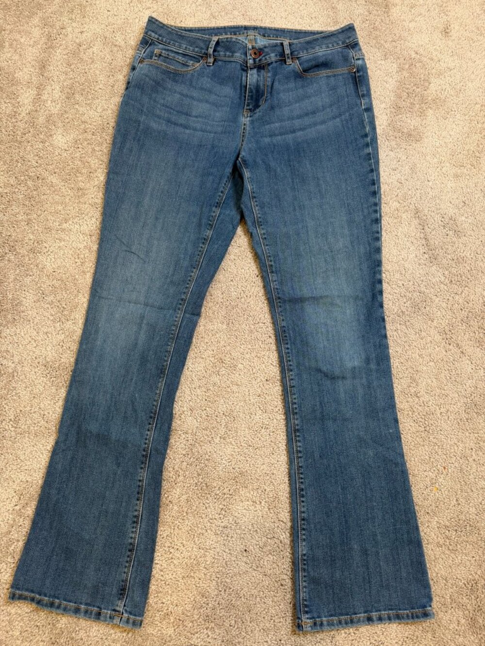 J. Jill Slim Bootcut Women's Jeans Size 8 Medium Wash